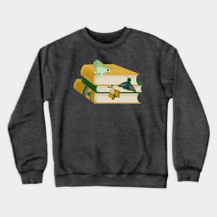 Moths and Books Crewneck Sweatshirt